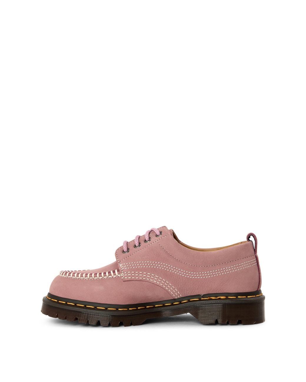 Dr. Martens Pink Lowell Lace Up Shoes