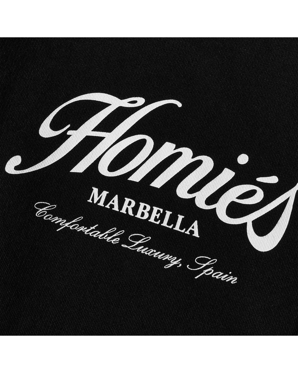 Homies Marbella Black Homies Essentials Shorts for men