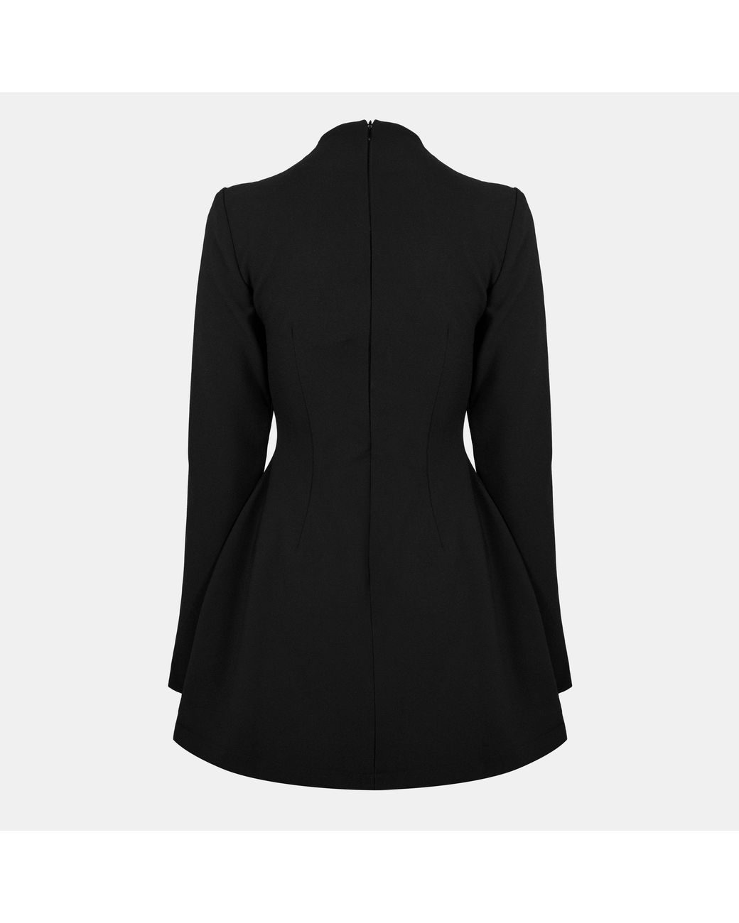 Odd Muse Black Long Sleeve Mini Dress