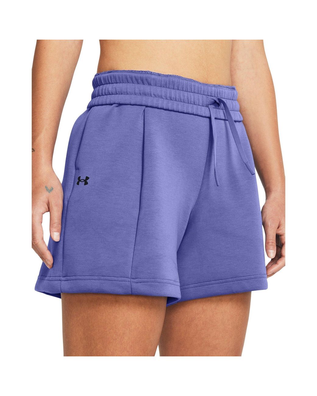 Under Armour Blue Fleece Performance Gym Shorts