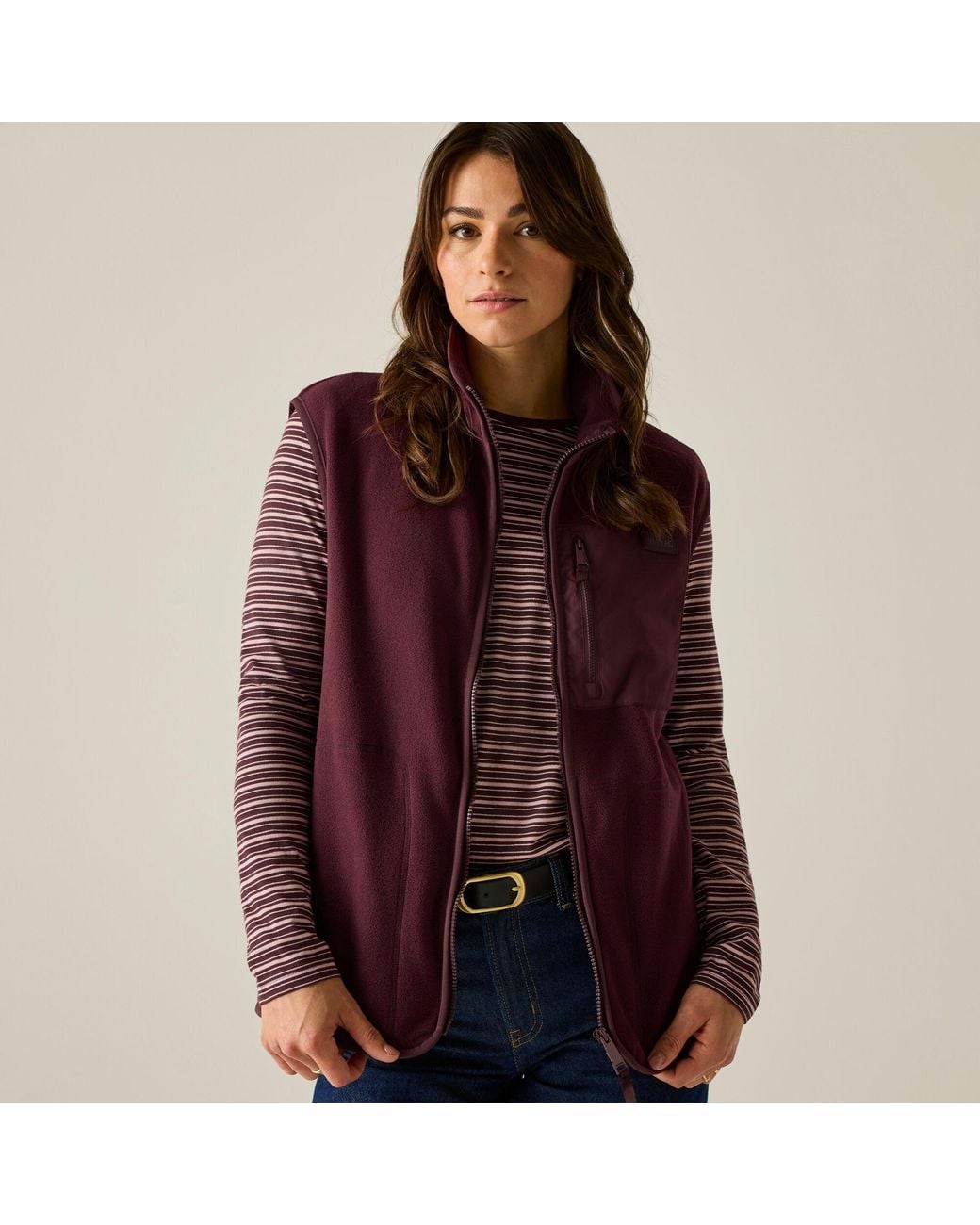Regatta Red Frankie Fleece Bodywarmer
