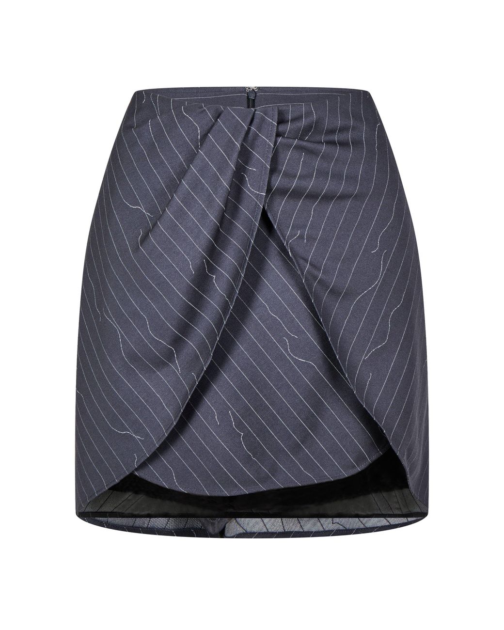 Off-White c/o Virgil Abloh Blue Mini Skirt