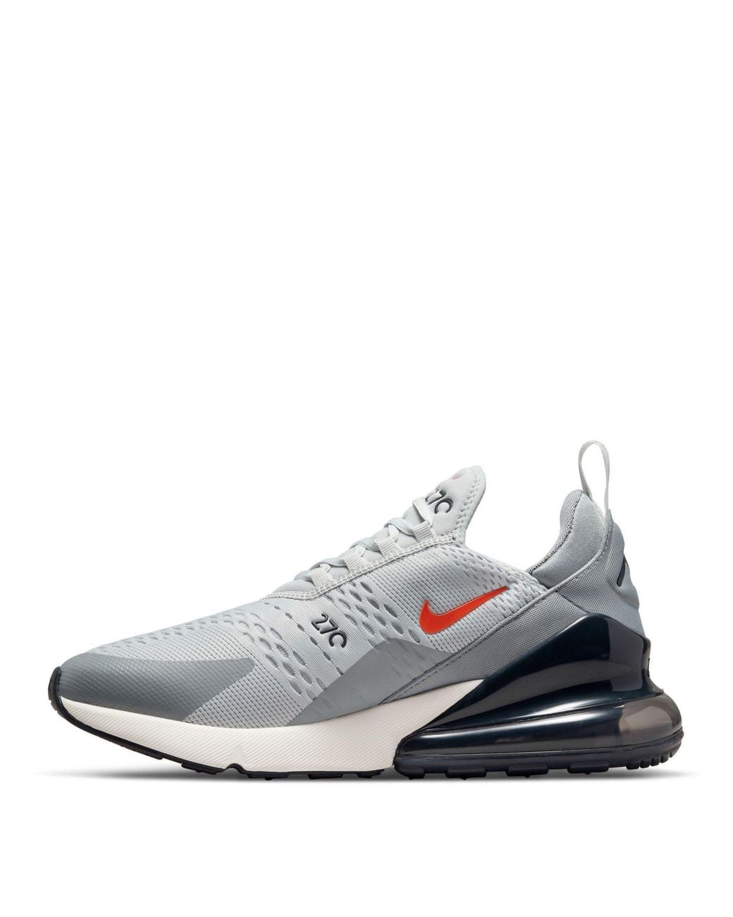 Nike Gray Air Max 270 Shoes for men