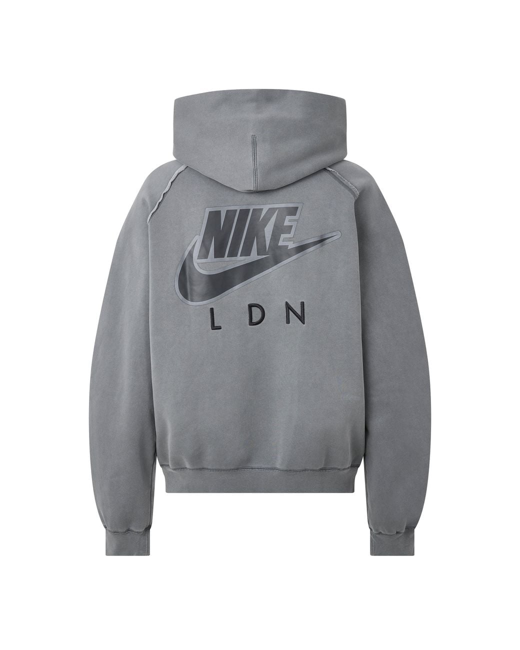 Nike Gray London Flight Fleece Hoody for men