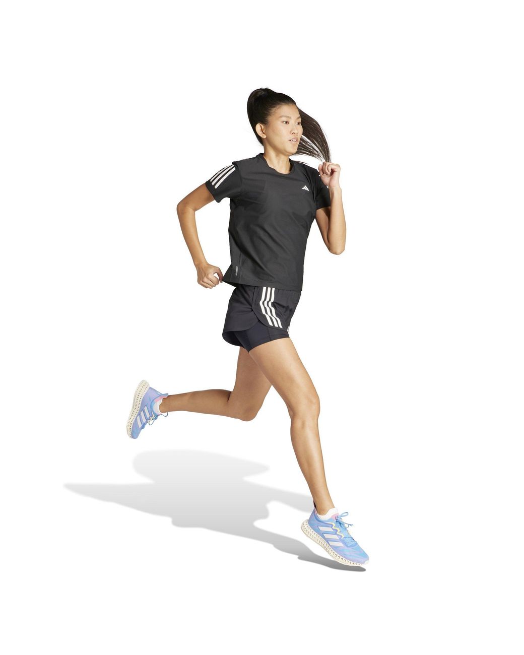 Adidas Black Own The Run T-Shirt