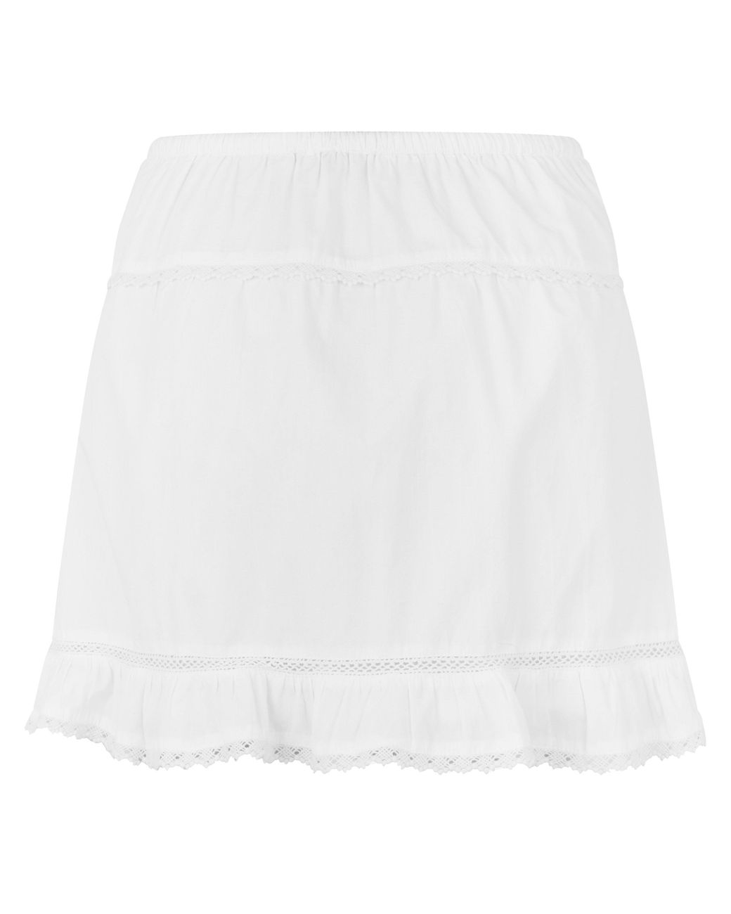 Jack Wills White Jw Tie Maxi Skirt