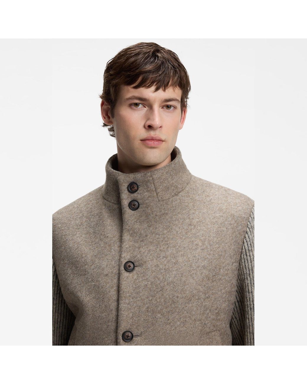 Boss Gray Hbb Charly Hybrid Co Sn64 for men