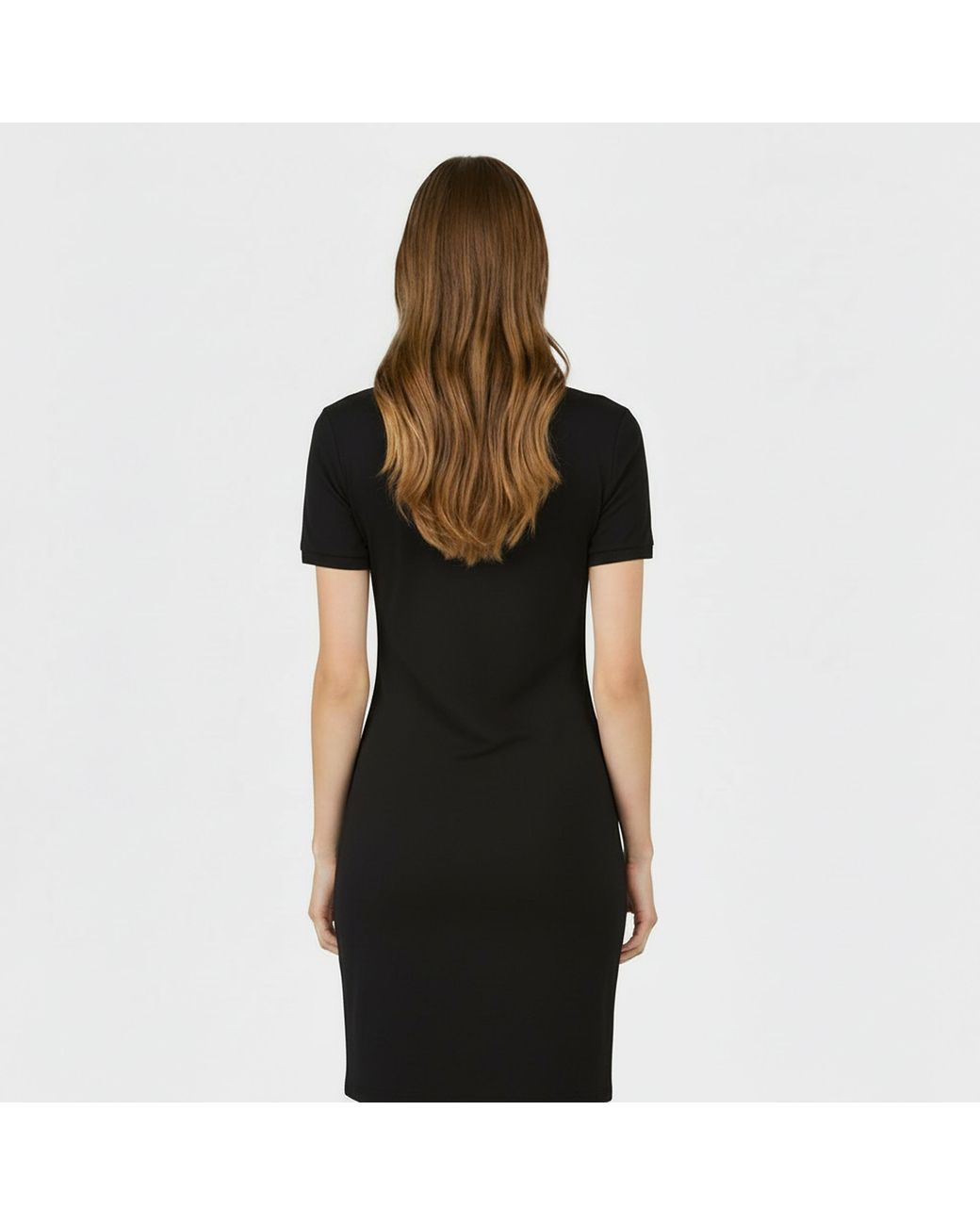 Jack Wills Black Goodrington Side Stripe Ringer Mini Dress