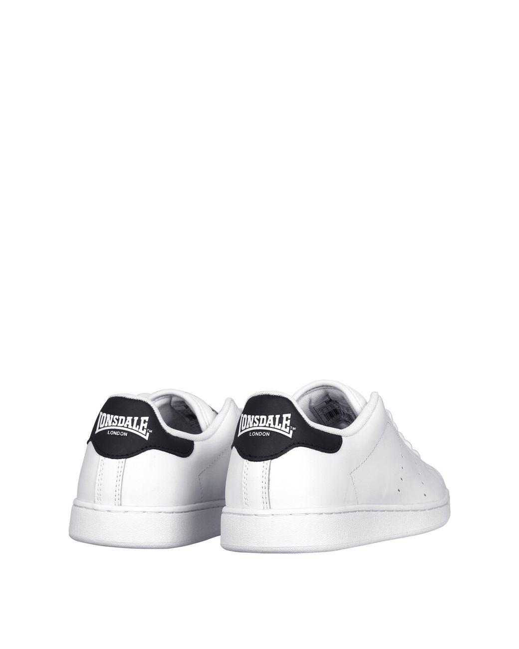 Lonsdale White Leyton Leather Trainers for men