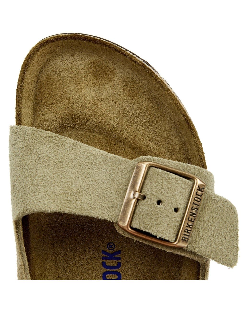Birkenstock Green Arizona Suede Sandal