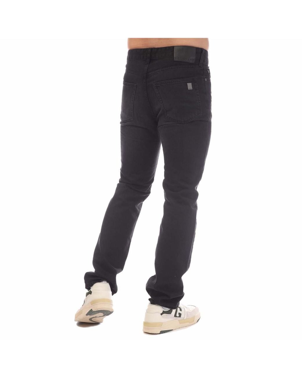 Belstaff Blue Longton Straight-Fit Jeans for men