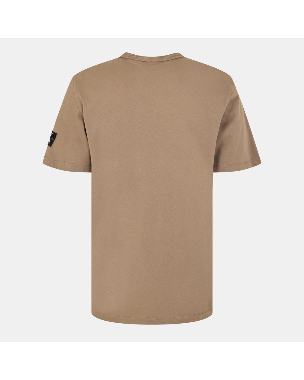 Calvin Klein Natural Monogram Badge T-Shirt for men