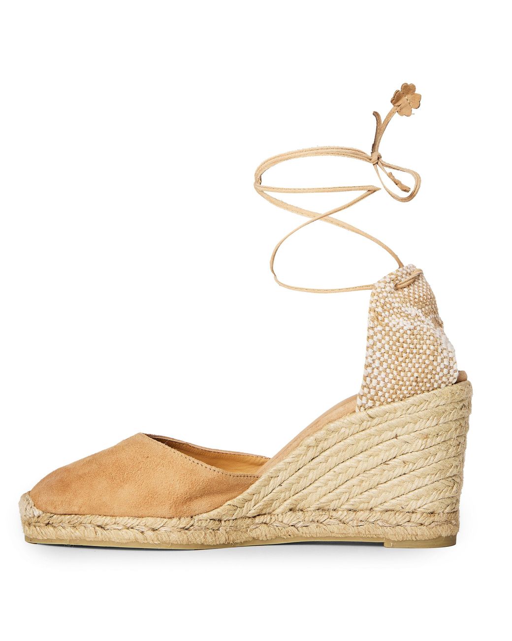 Castaner Metallic Carina Wedge Sandal