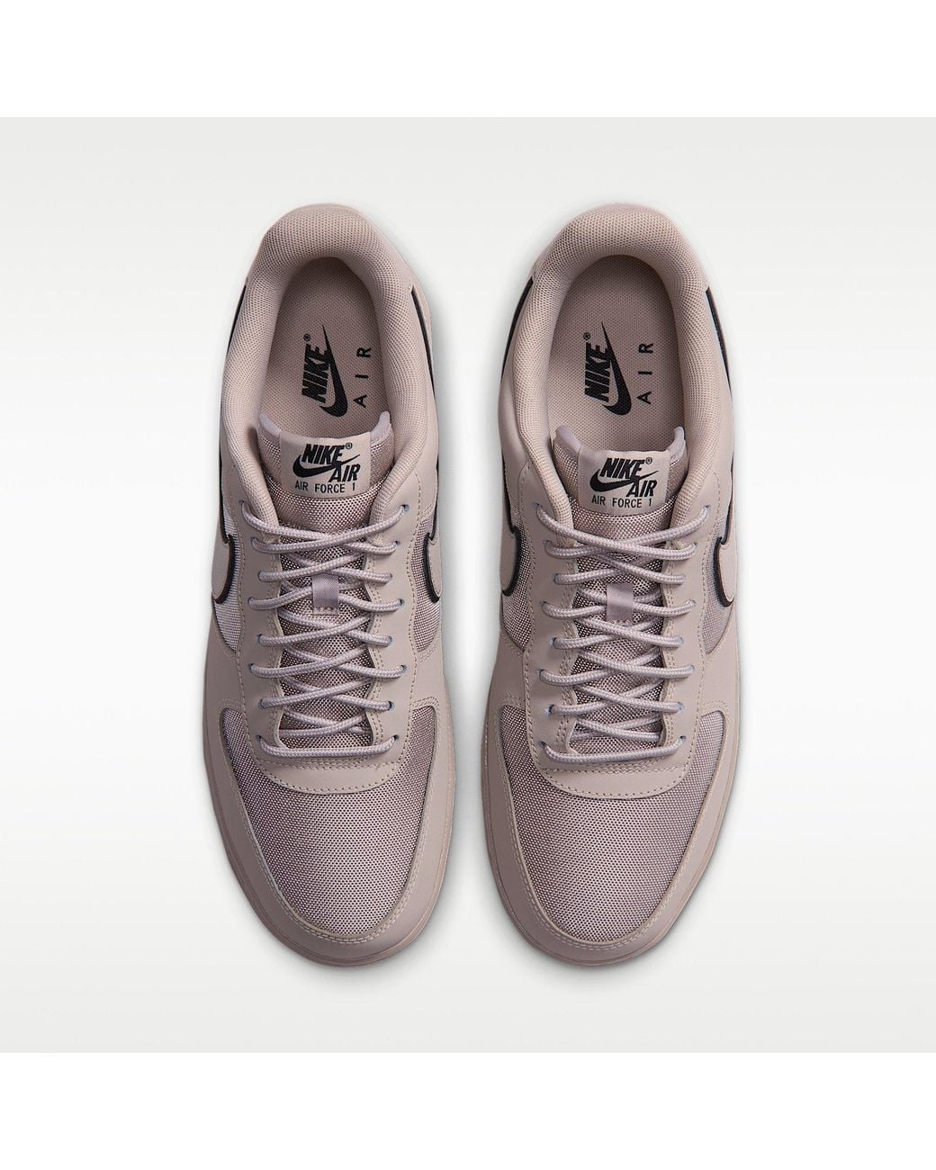 Nike Gray Air Force 1 07 Shoes for men