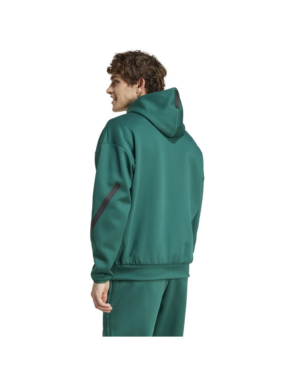 Adidas Green M Z.N.E. Fz Tracksuit Top for men