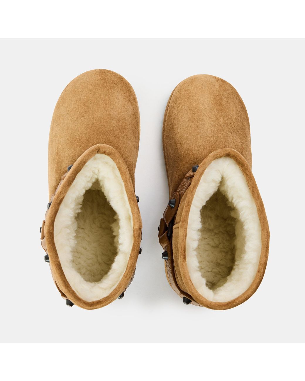 Balenciaga Natural Bal Alaska Bty Snug Boots
