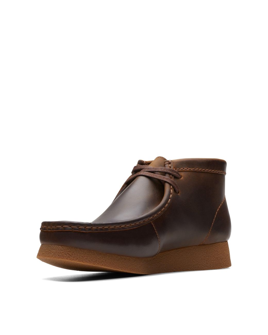 Clarks Brown Wallabee Moccasin Chukka Boots for men
