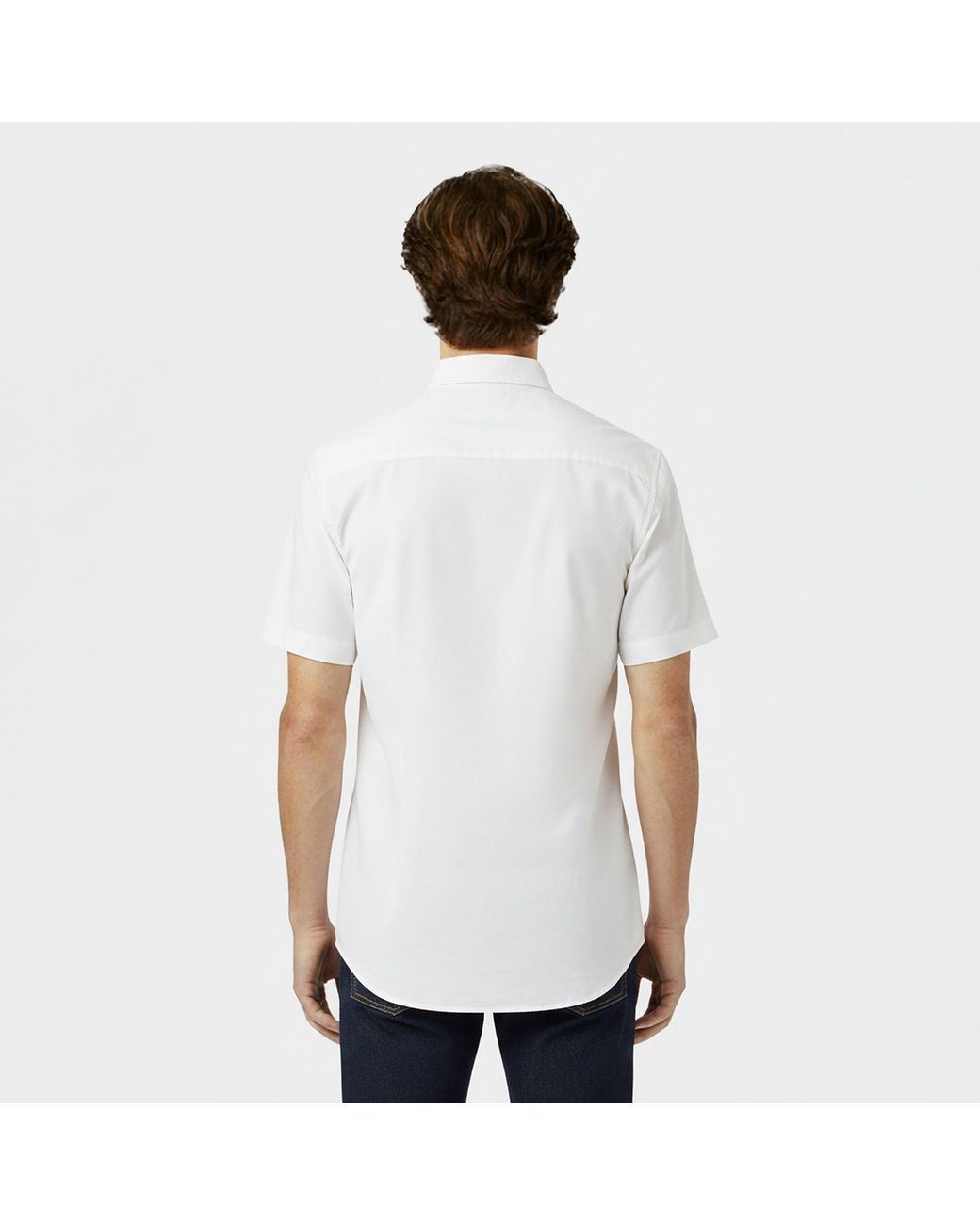 Jack Wills White Short Sleeve Oxford Shirt for men