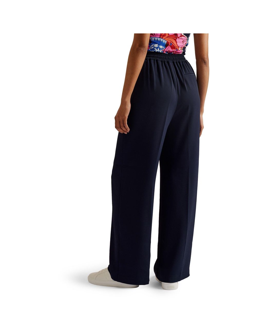 Ted Baker Blue Open Hem Fleece Joggers