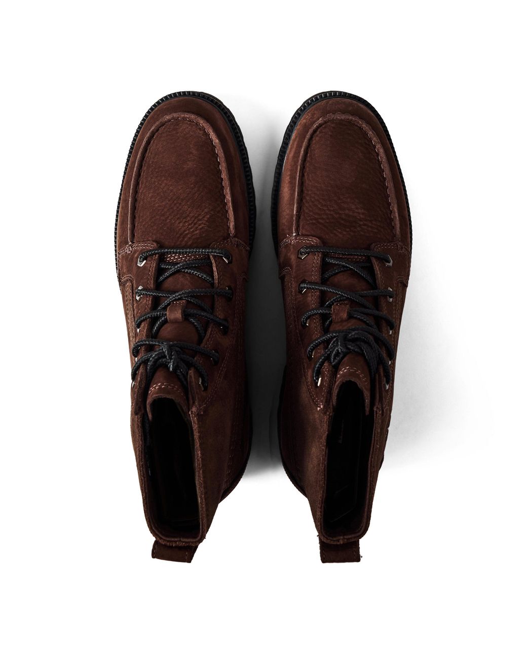 Timberland Brown Britton Mid Lace Leather Hiker Boots for men