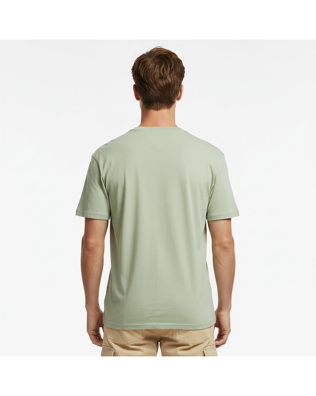 Tommy Hilfiger Green Original Crew Neck Tee for men