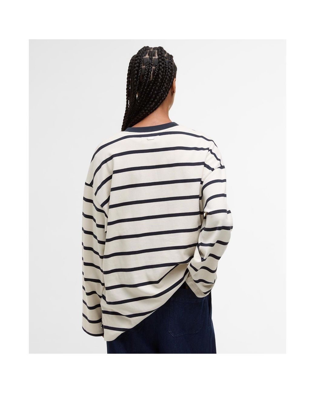 Barbour White Maeve Top
