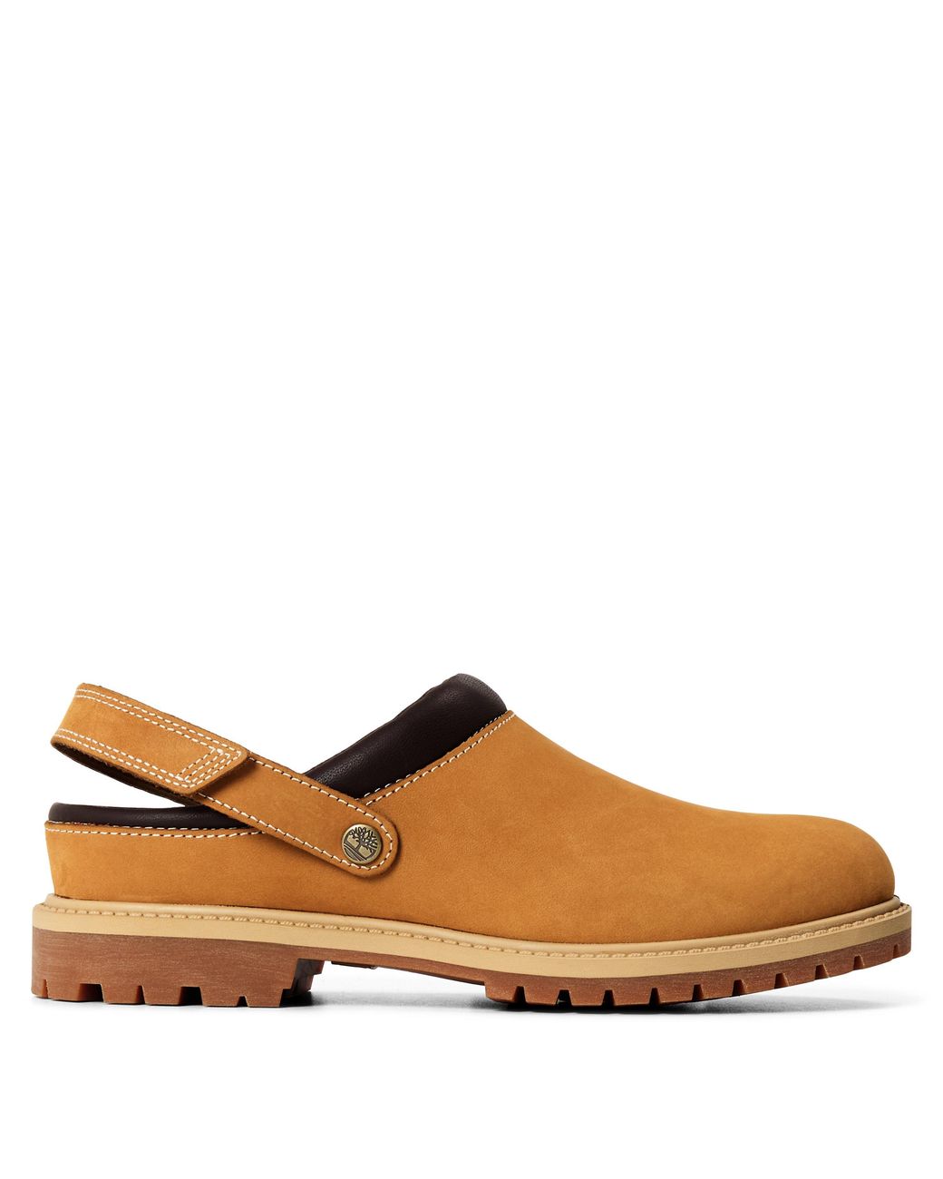 Timberland Brown Leather Clogs