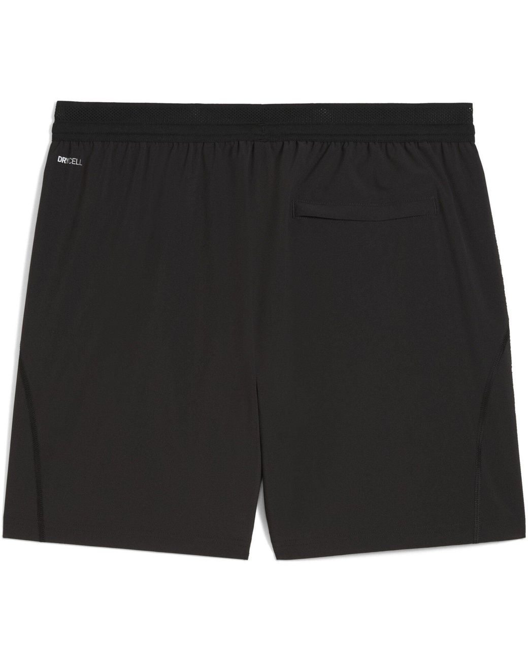 PUMA Black Tech Training 5In Stretch Woven Shorts for men
