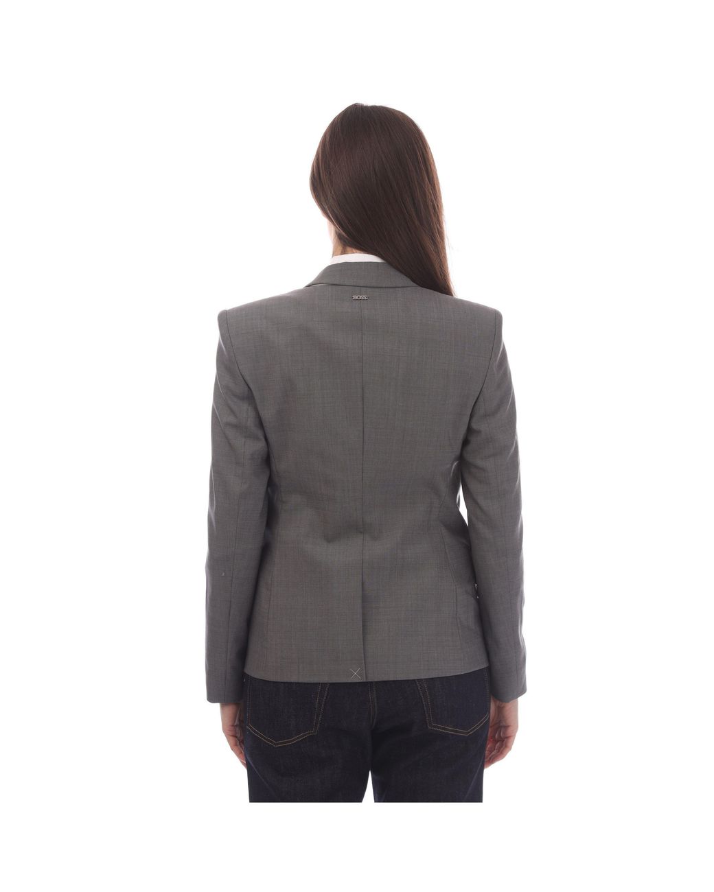 Boss Gray Janeri Suit Jacket