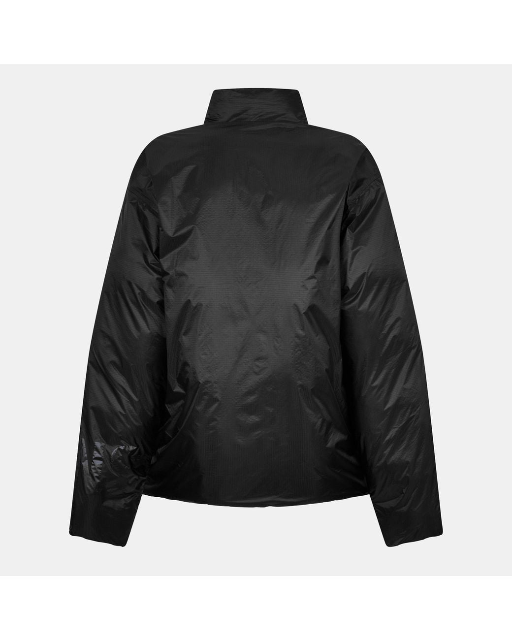 Rains Black Kevo Medium Puffer Jacket