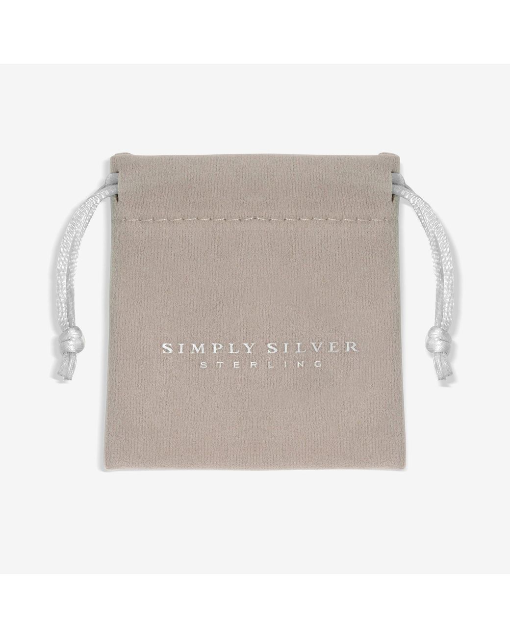 Simply Silver Metallic Sterling 925 Clean Polished Besel Pendant