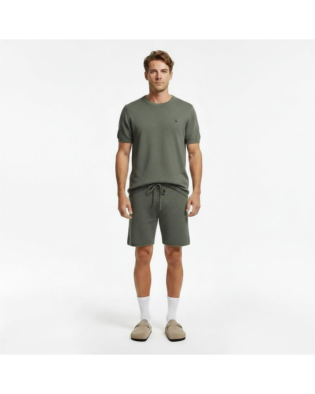Jack Wills Natural Knitted Shorts for men