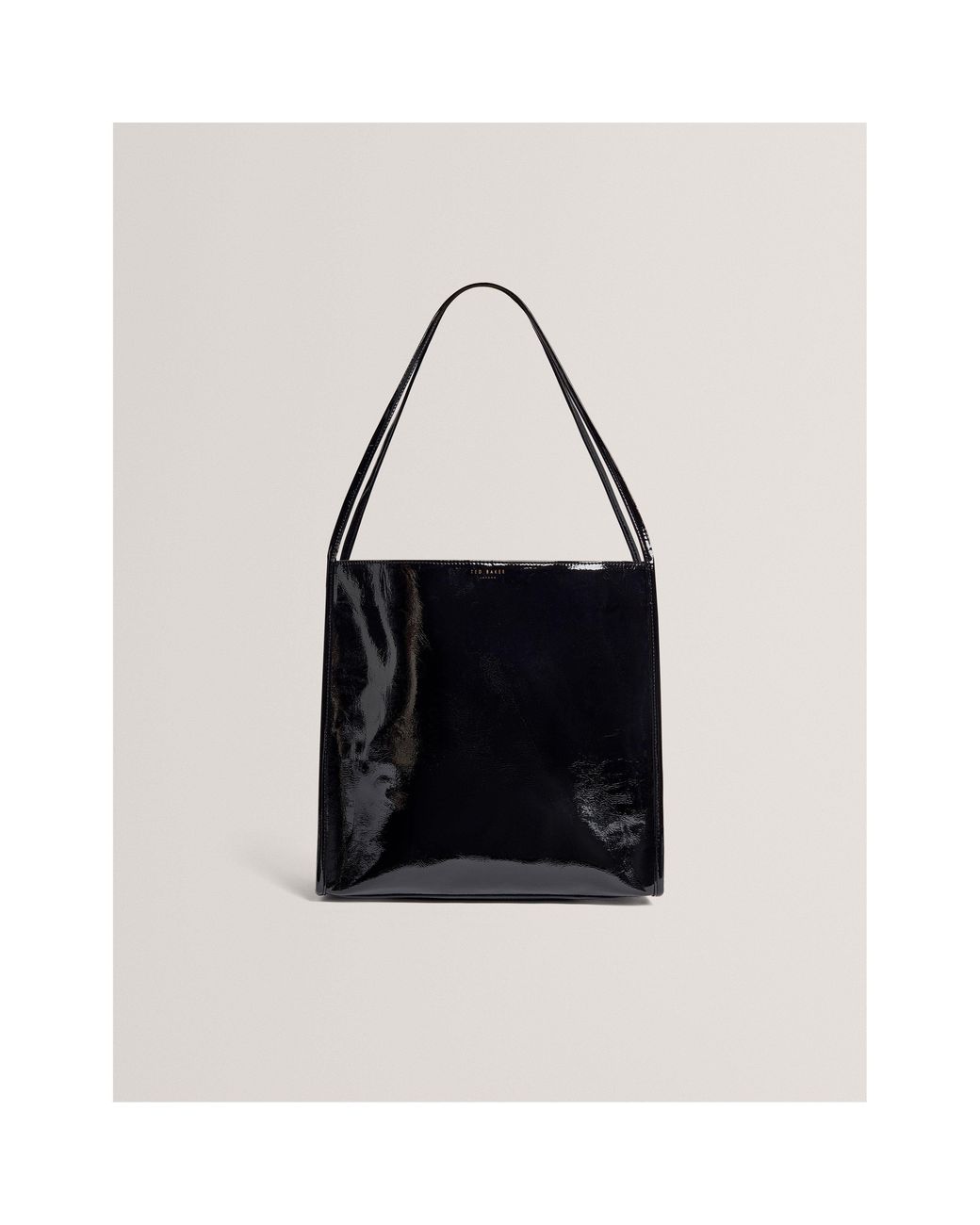 Ted Baker Black Pu Tote Bag