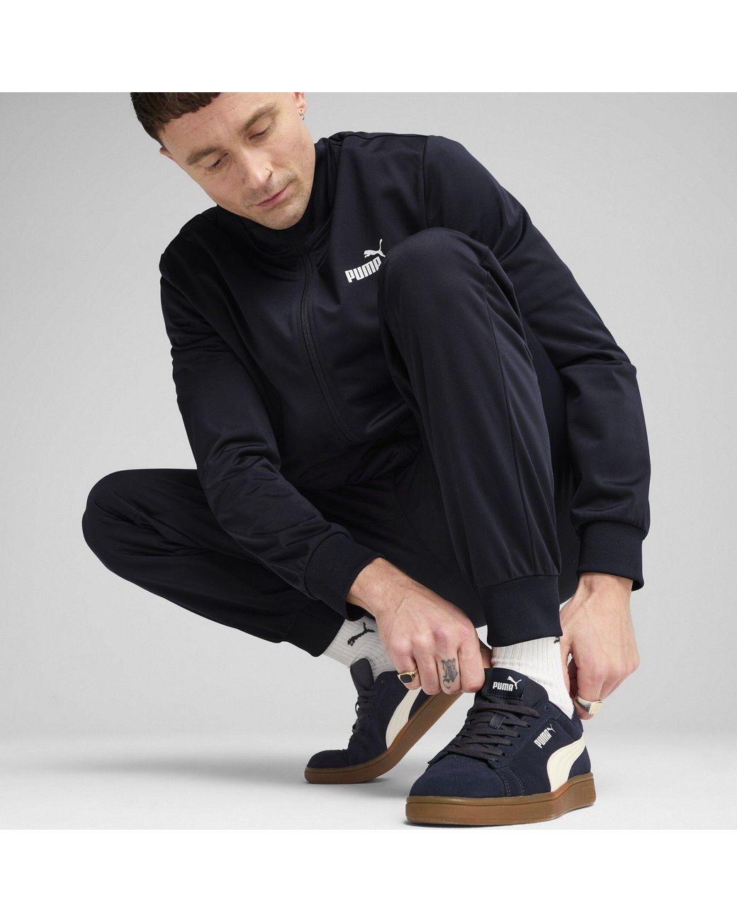 PUMA Blue Ess Poly Suit Cl Tracksuit for men