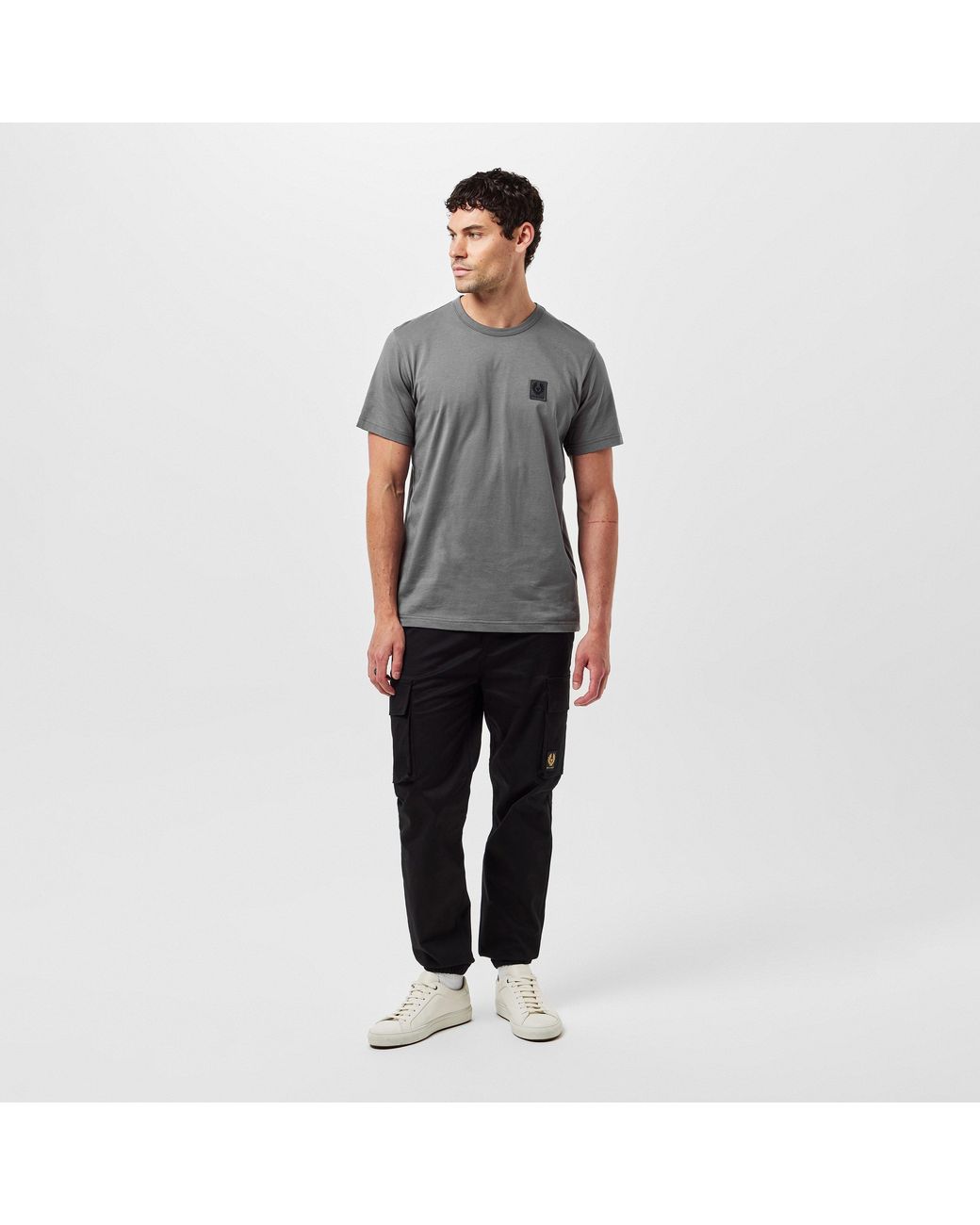 Belstaff Gray Phoenix T-Shirt for men