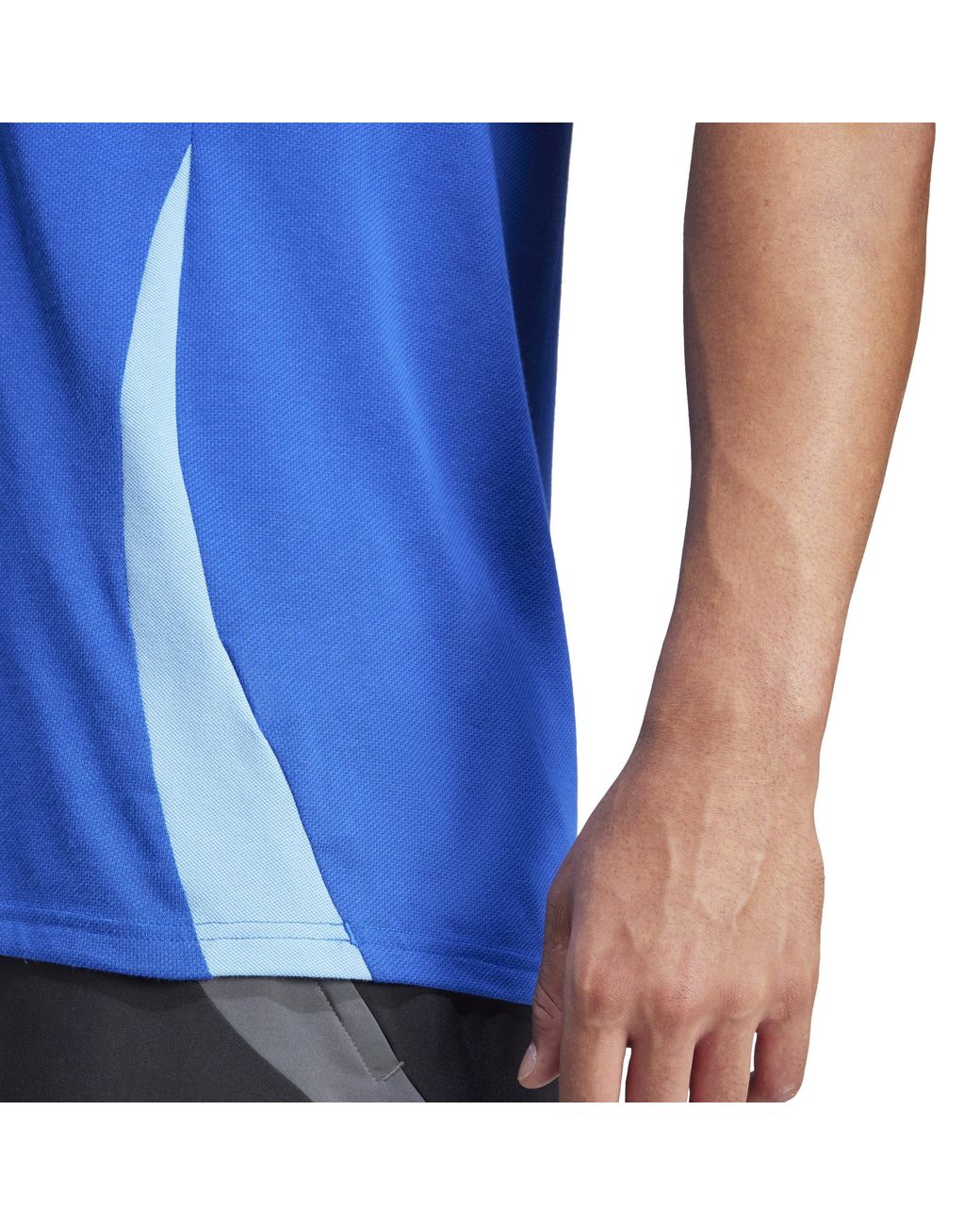 Adidas Blue Tiro24 C Polo Shirt for men