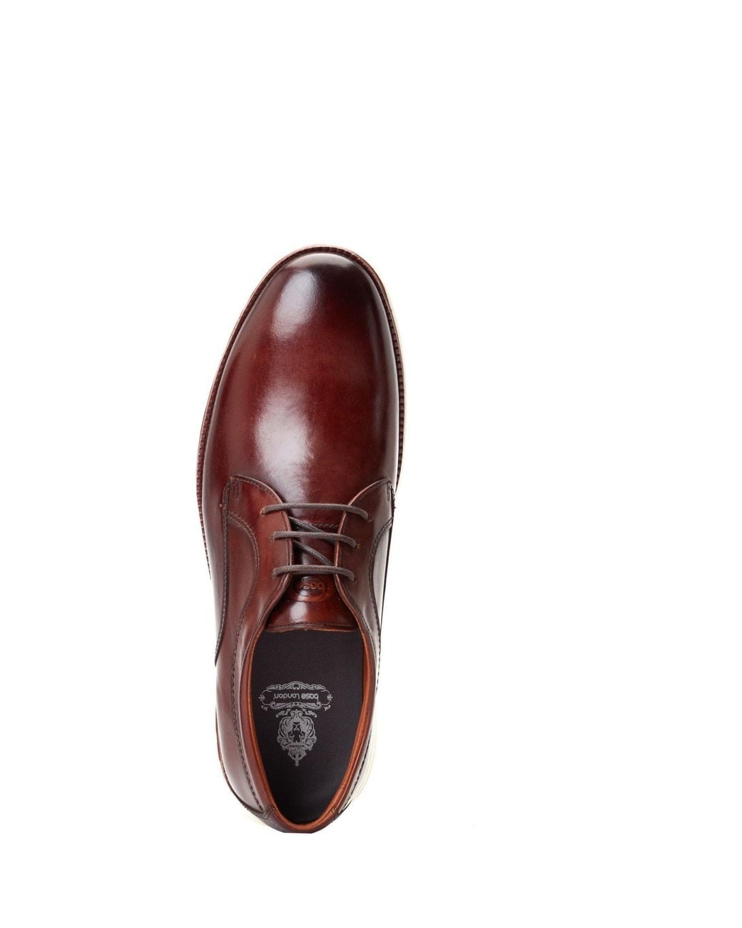 Base London Brown Wing Derby for men