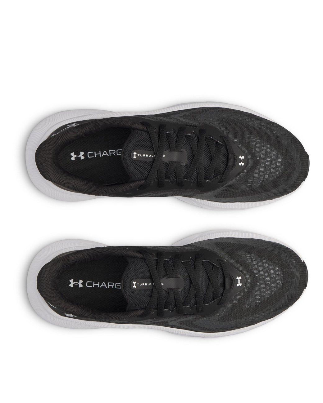 Under Armour Black Charged+ Turbulence 3 Running Shoes