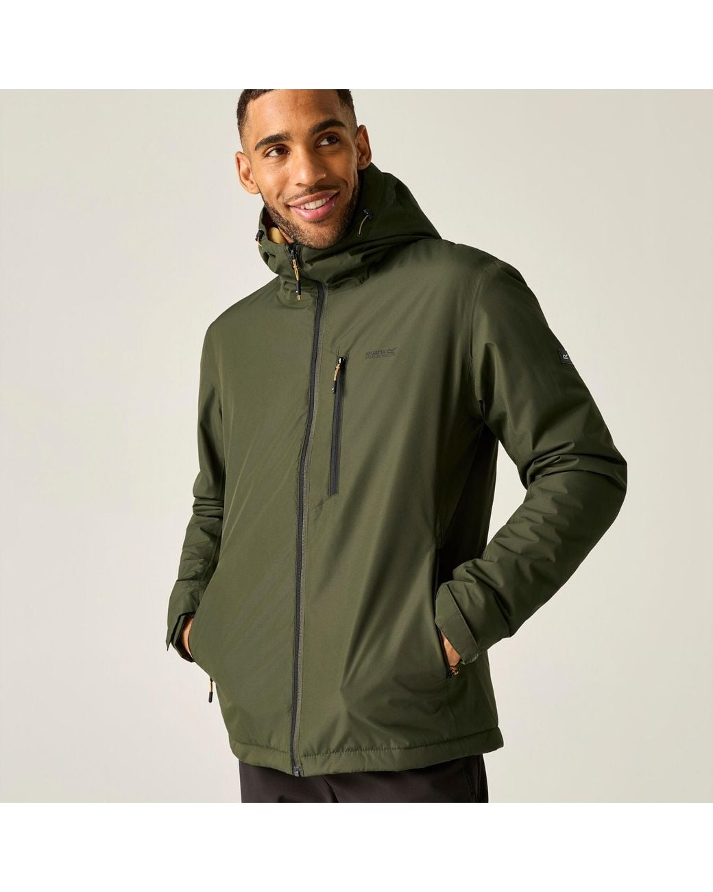 Regatta Green Allston Waterproof Jacket for men