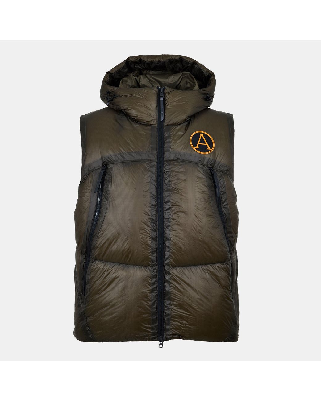 ARCTIC ARMY Green Cryoshell Insulated Heavyweight Gilet for men