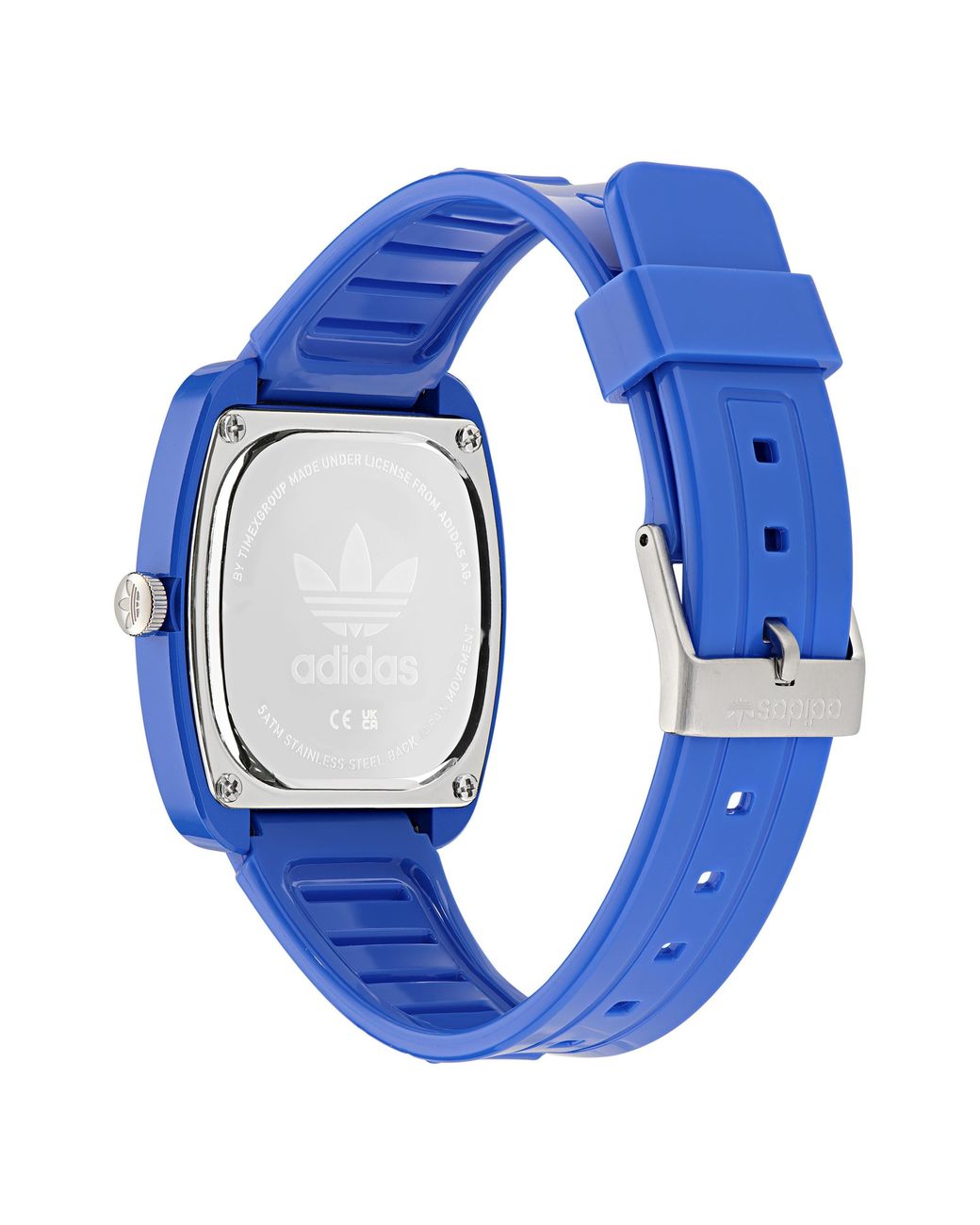 Adidas Originals Blue Retro Wave Quartz Watch for men