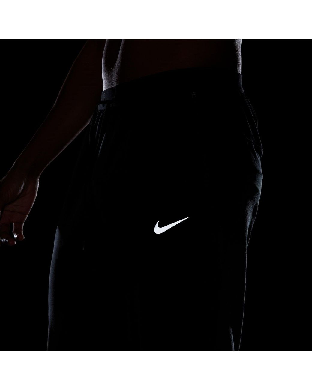 Nike Blue Stride Dri-Fit Woven Running Trousers for men