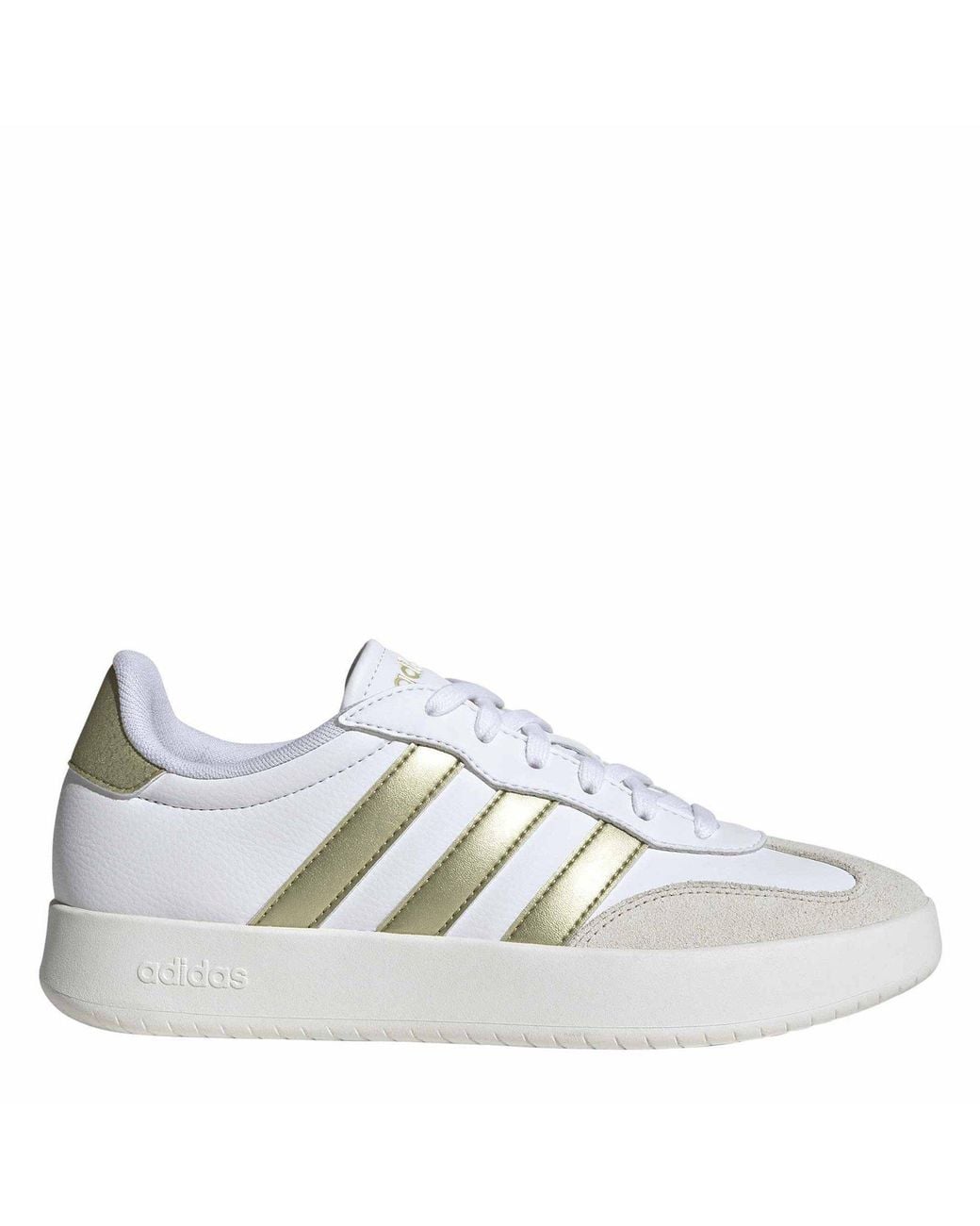 Adidas White Barreda Low-Top Trainers for men
