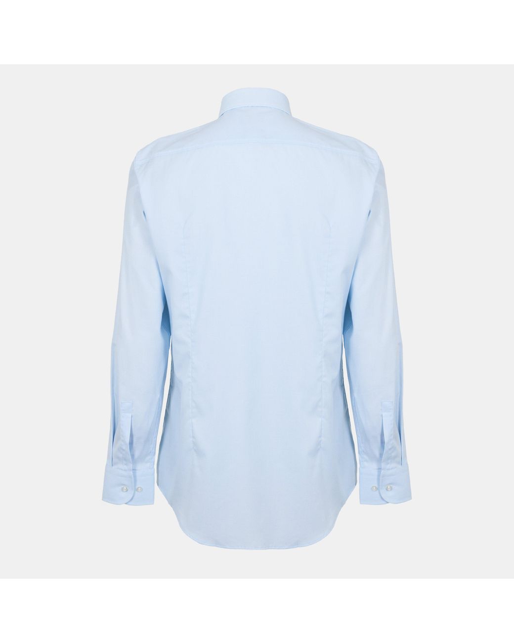 Boss Blue H Hank Spread Long Sleeve Oxford Shirt for men