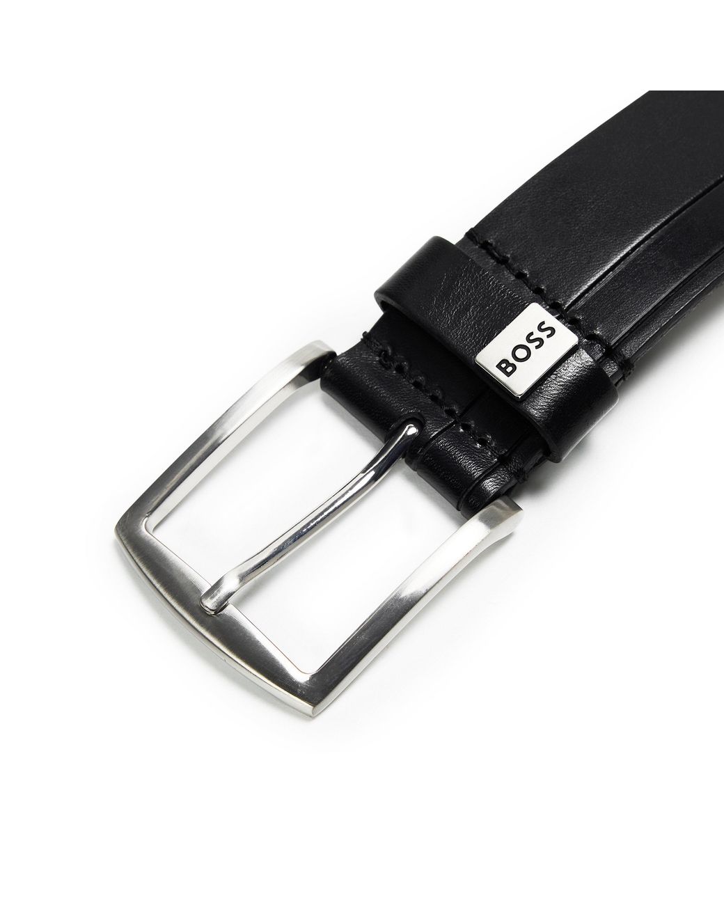 Boss Black Saltrio Leather Belt for men