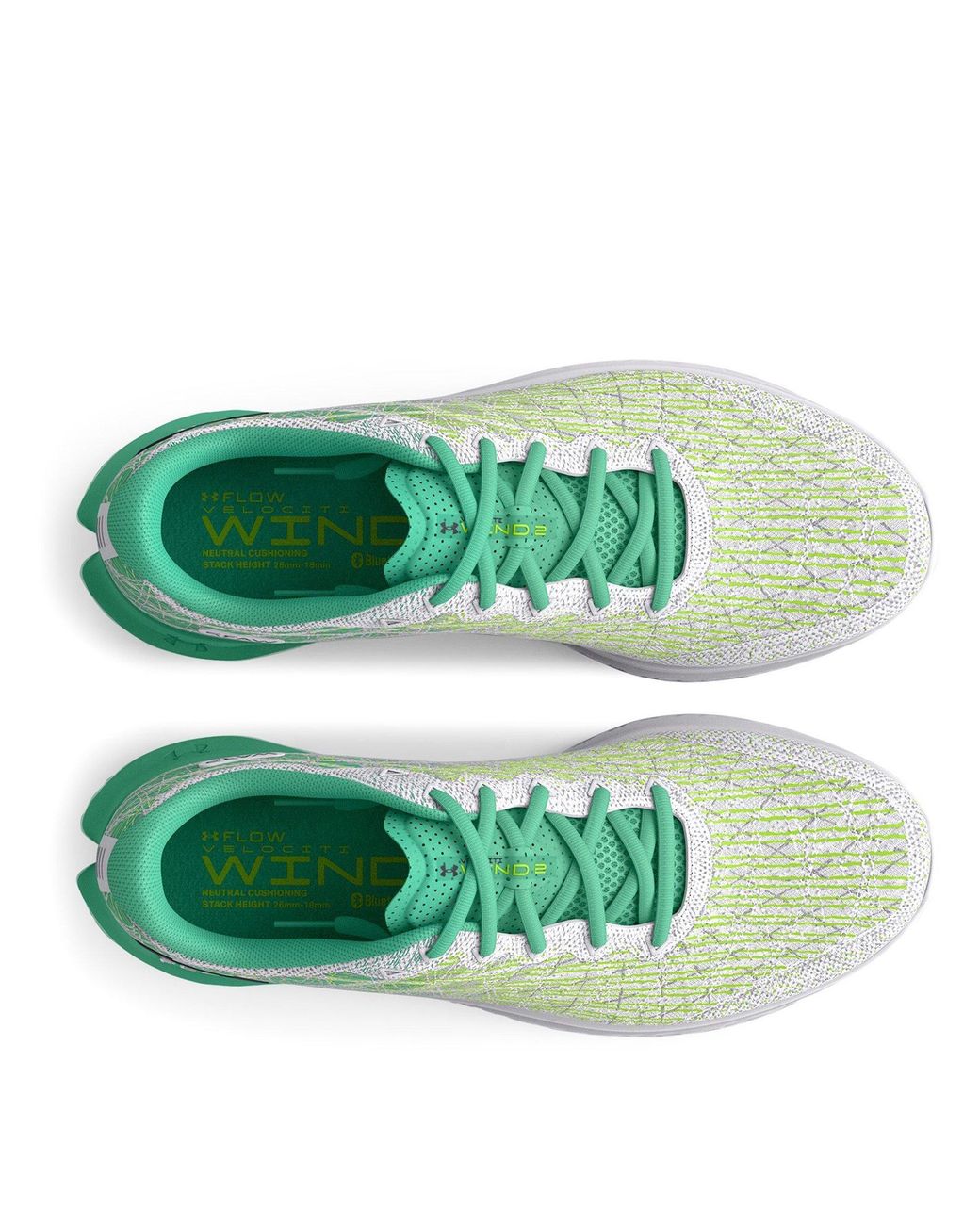 Under Armour Green Flow Velociti Wind 2 Running Shoes