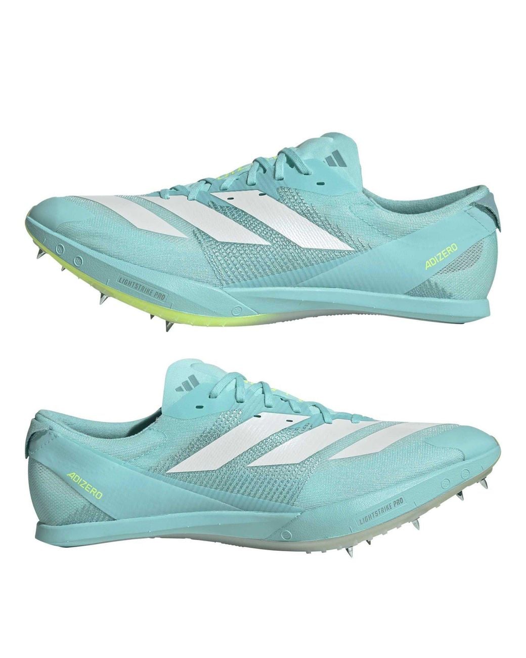 Adidas Blue Adizero Finesse Running Spikes for men