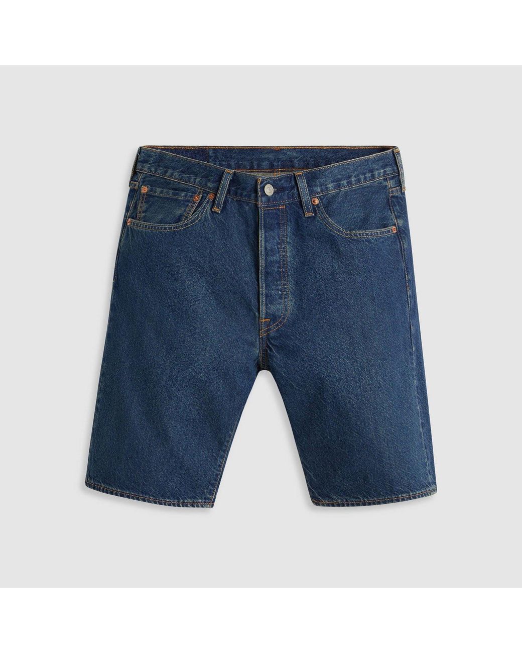 Levi's Blue 501 Original Denim Shorts for men