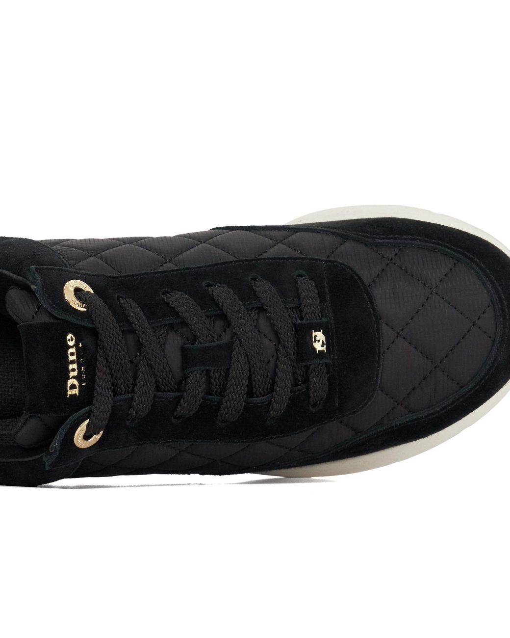 Dune Black Everglow Low-Top Trainers