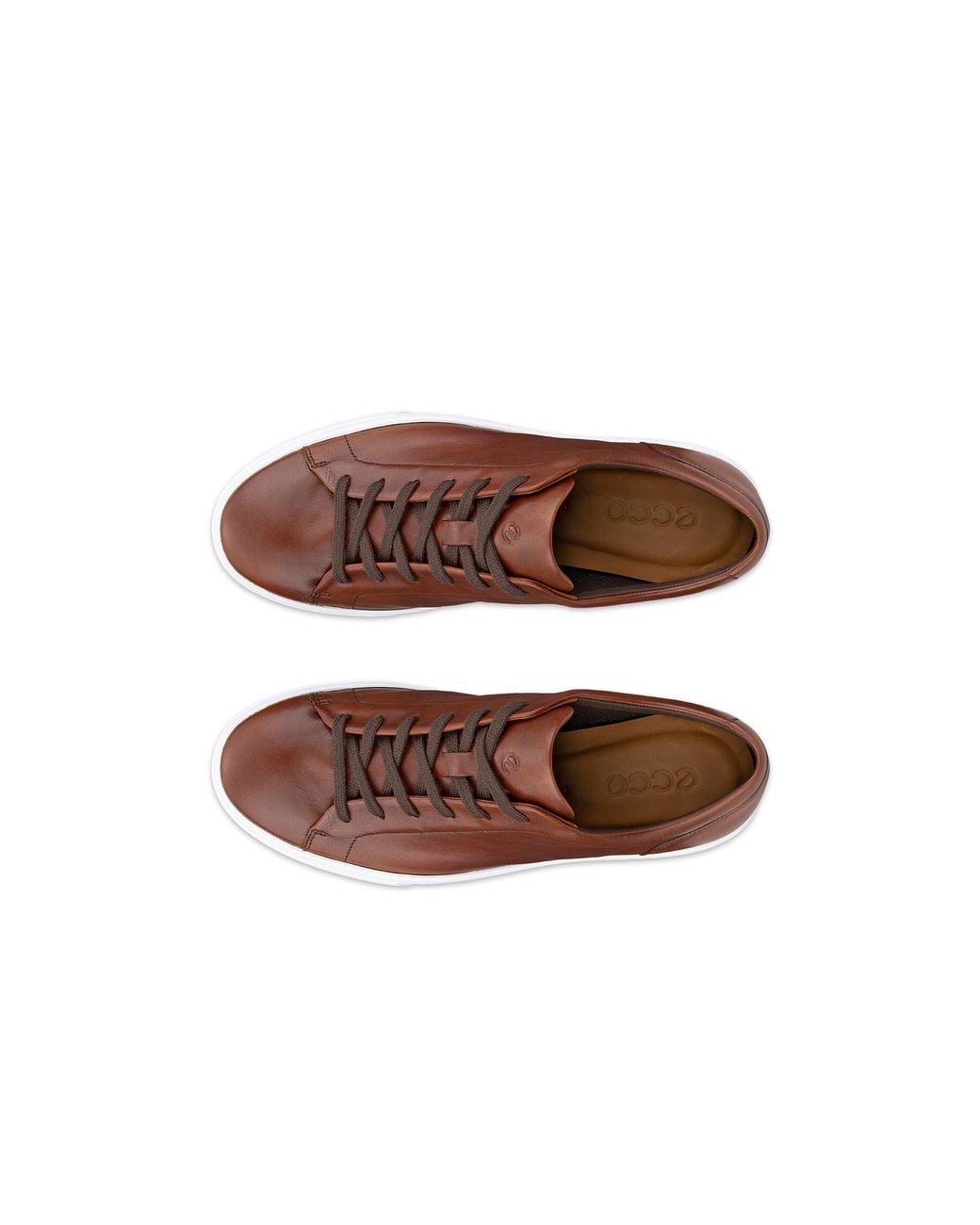 Ecco Blue Court Trainers for men